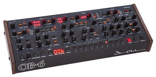 זוית נוספת Sequential OB-6 Desktop 6-Voice Polyphonic Analog Synthesizer