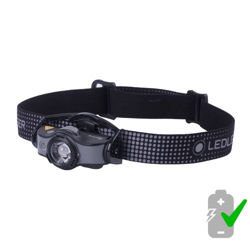 פנס ראש לד לנסר נטען לחיילים אור אדום LED LENSER MH5