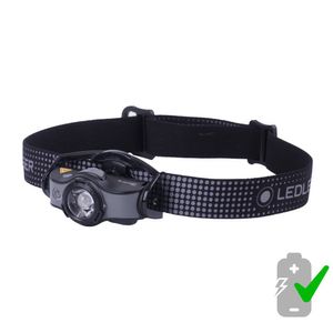 פנס ראש לד לנסר נטען לחיילים אור אדום LED LENSER MH5