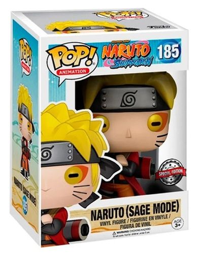 בובת פופ סדרות: Naruto Sage Mode (Exclusive) נארוטו שיפודן