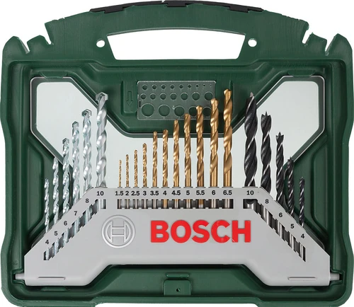 מזוודת אביזרים וביטים 50 חלקים BOSCH X-line