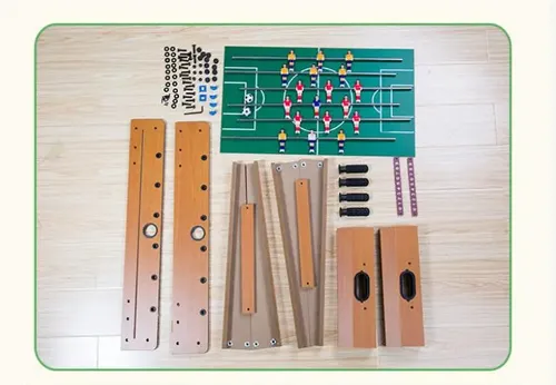 שולחן כדורגל מעץ לשני שחקנים