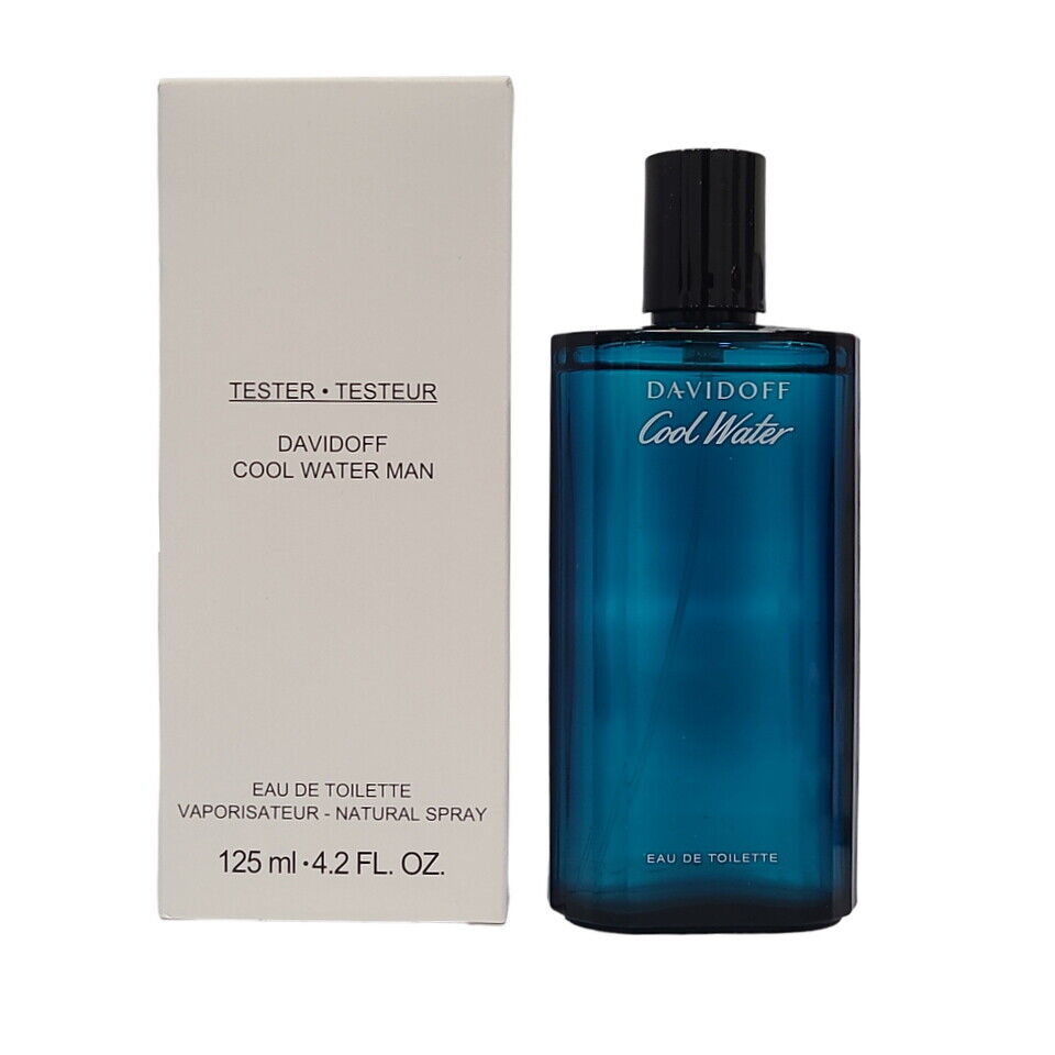 בושם לגבר דוידוף טסטר DAVIDOFF COOL WATER 125 ML E.D.T TESTER