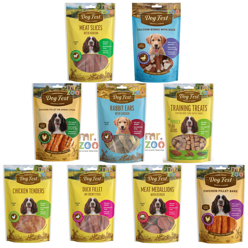 חטיפים לכלבים דוג פסט Dog Fest כל הטעמים