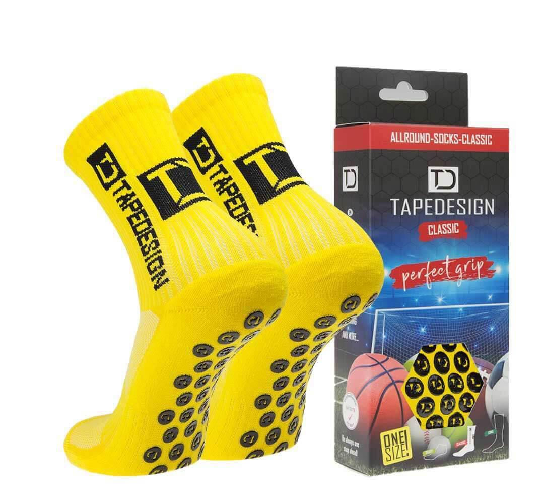 גרבי Tapedesign צהובות למניעת החלקה