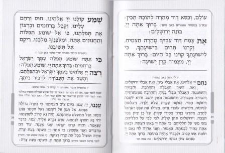 מנחה וערבית זעיר מעוינים