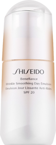 Shiseido Benefiance Wrinkle Smoothing Day Emulsion SPF20 75ML שיסיידו בנפיאנס 