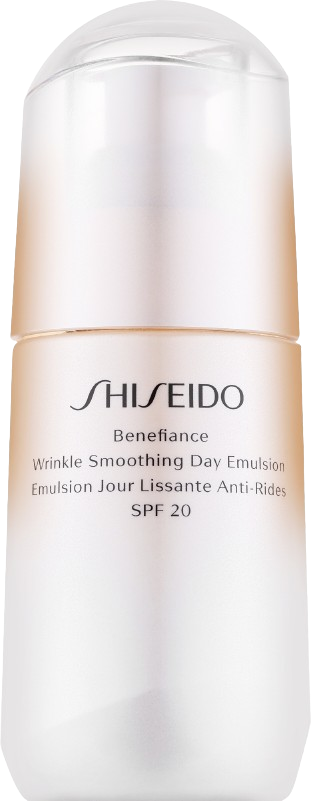 Shiseido Benefiance Wrinkle Smoothing Day Emulsion SPF20 75ML שיסיידו בנפיאנס 