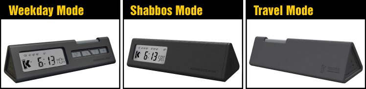 שעון מעורר KosherClock3 