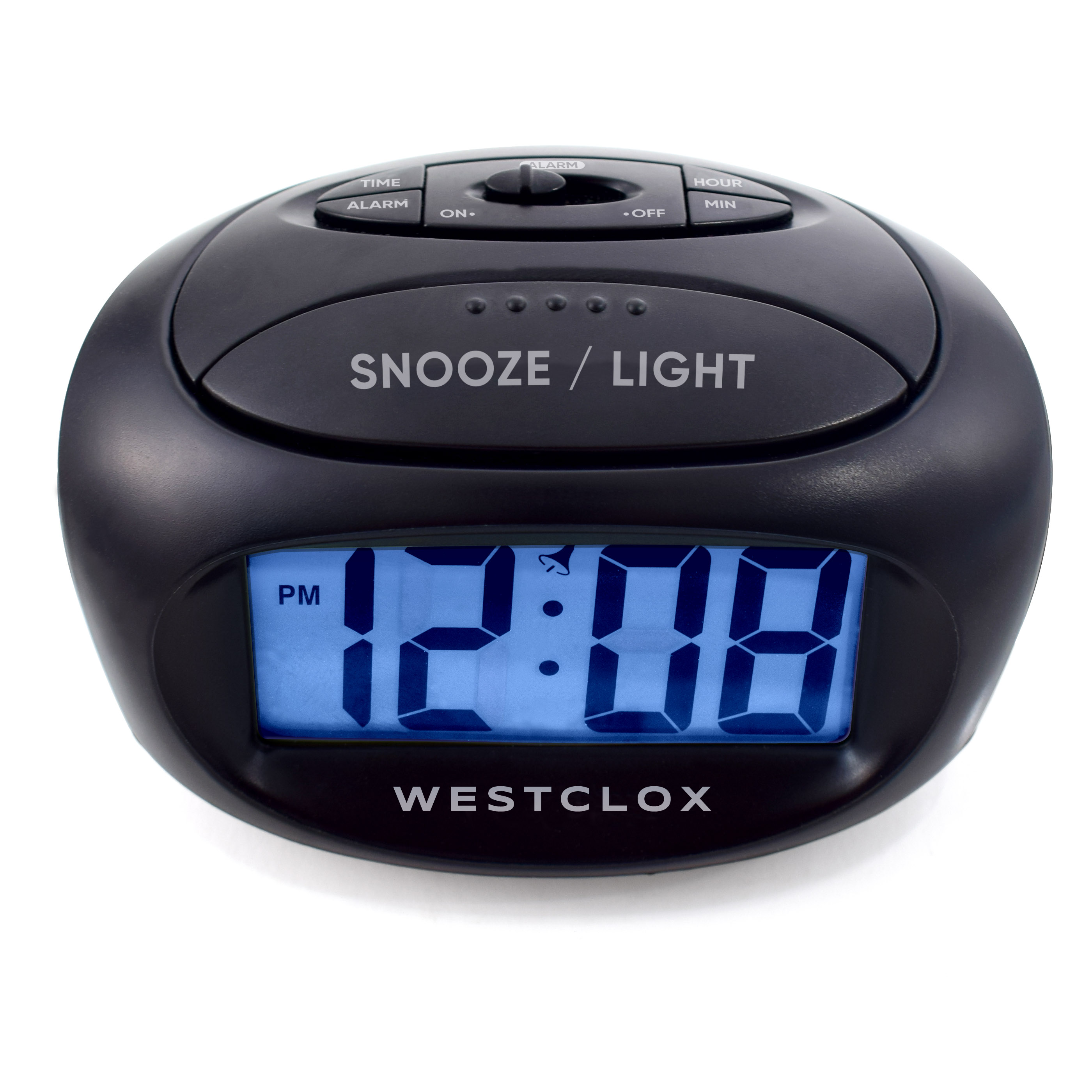 שעון מעורר עם צג ברור Westclox דגם 70043 
