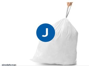 20 שקיות מסוג J לפח 30-45 ל