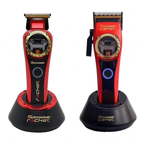 סט מכונות תספורת Sassonic ESE11000 RED ססוניק