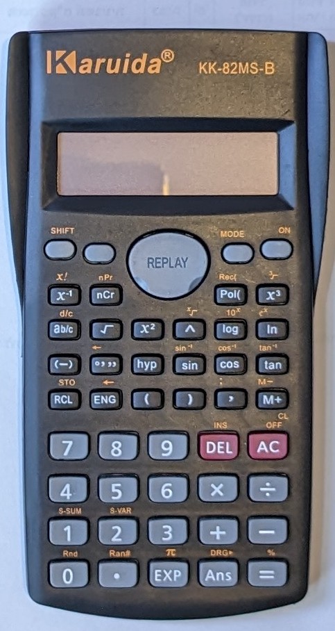 מחשבון מדעי KARUIDA KK-82MS