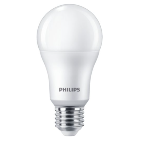 6 נורות Philips 13W E27 A60 LED - גוון תאורה 6500K