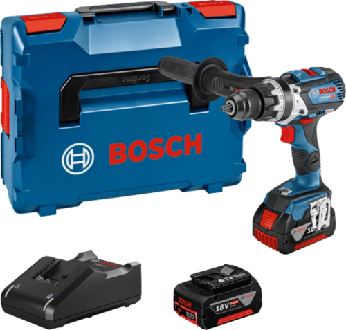 מקדחה/מברגה GSB 18V-150C כולל 2 סוללות 5AH מבית Bosch 