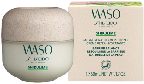 Shiseido Waso Mega Hydrating Moisturizer 50ML שיסיידו וואסו קרם לחות לאיזון