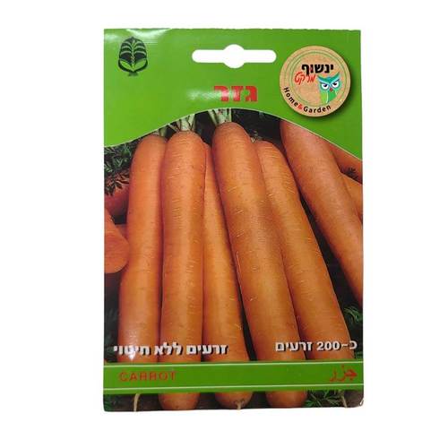 זרעי גזר אורגניים