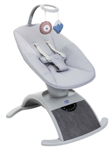 טרמפולינה / נדנדה חשמלית לתינוק עם מצבי שכיבה, 8 סוגי תנועות 3D, מנגינות ורטט - קומפי ווייב