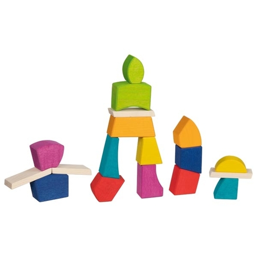 אבני בניה GOKI 58355 צעצועי וולדורף