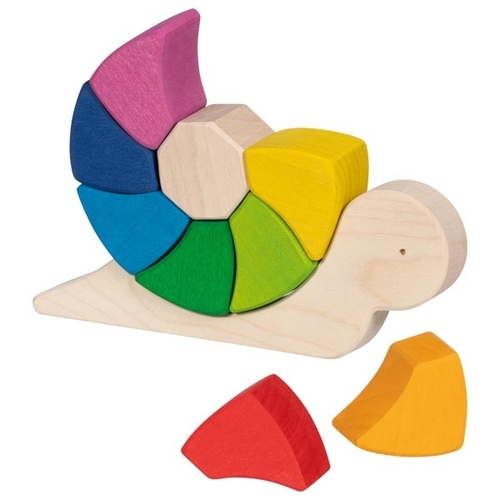 שבלול מעץ צעצועי וולדורף 58368