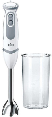 בלנדר מוט נירוסטה + כוס ערבול MQ5200 בראון Braun