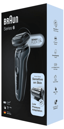 מכונת גילוח הניתנת לשטיפה במים Braun Series 6