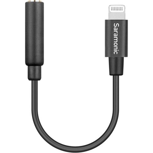 כבל מתאם מחיבור Lightning אייפון ל-Saramonic SR-C2002 3.5mm