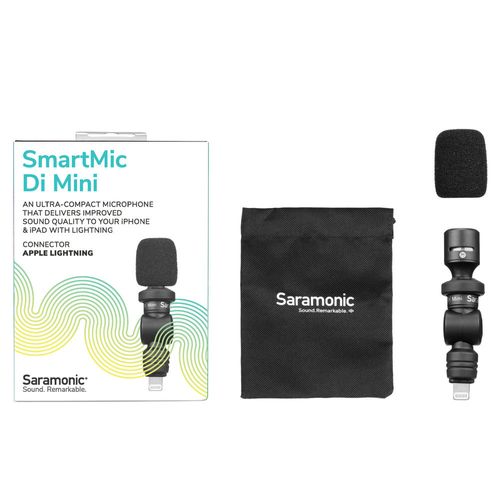 מיקרופון לאייפון Saramonic smartmic di Lightning