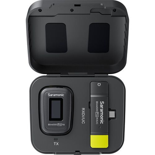 מיקרופון אלחוטי למכשירי C-Type אנדרואיד Saramonic blink500 B5 pro