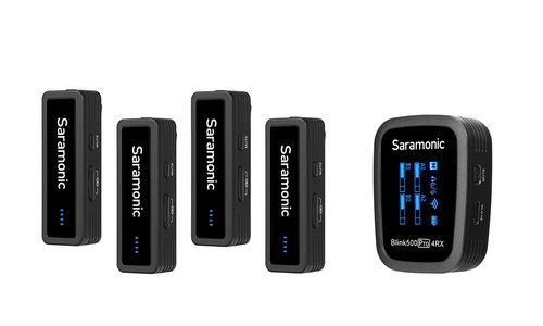 ערכת מקלט ו4 משדרים Saramonic Blink500 B8