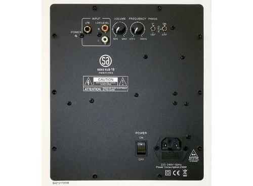 System Audio Saxo Sub 10