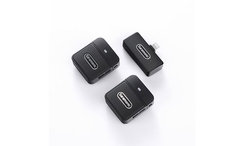ערכת 2 משדרים ומקלט אלחוטיים למכשירי iOS אייפון / אייפוד Saramonic Blink100 B4