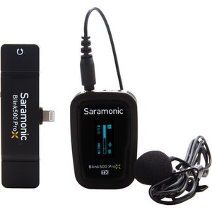 מיקרופון אלחוטי למכשירי iOS אייפון / אייפוד Saramonic Blink 500 ProX B3