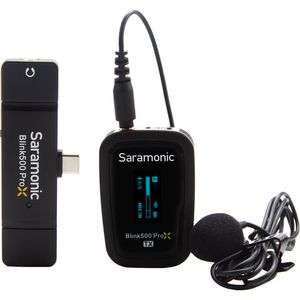 מיקרופון אלחוטי למכשירי C-Type אנדרואיד Saramonic blink500 B5 X pro