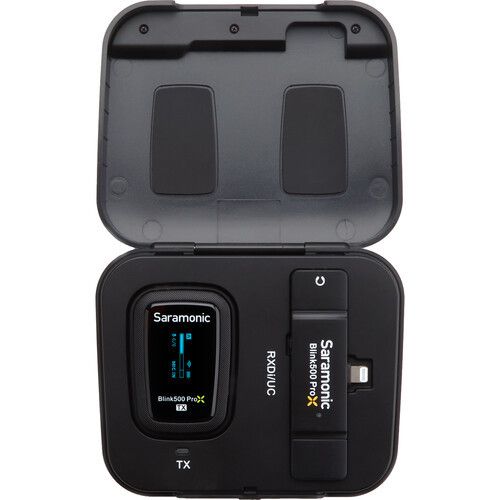 מיקרופון אלחוטי למכשירי C-Type אנדרואיד Saramonic blink500 B5 X pro