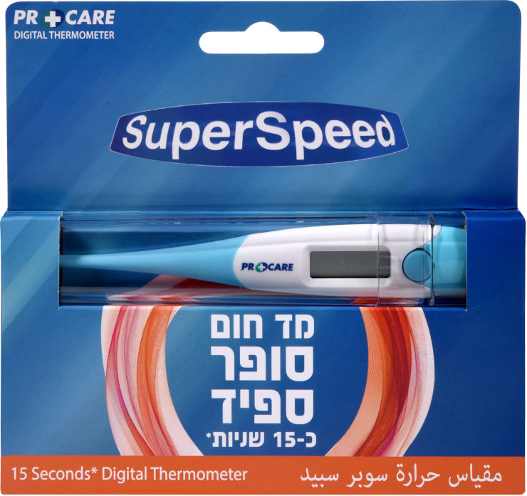 סופר ספיד מד חום דיגיטלי מהיר