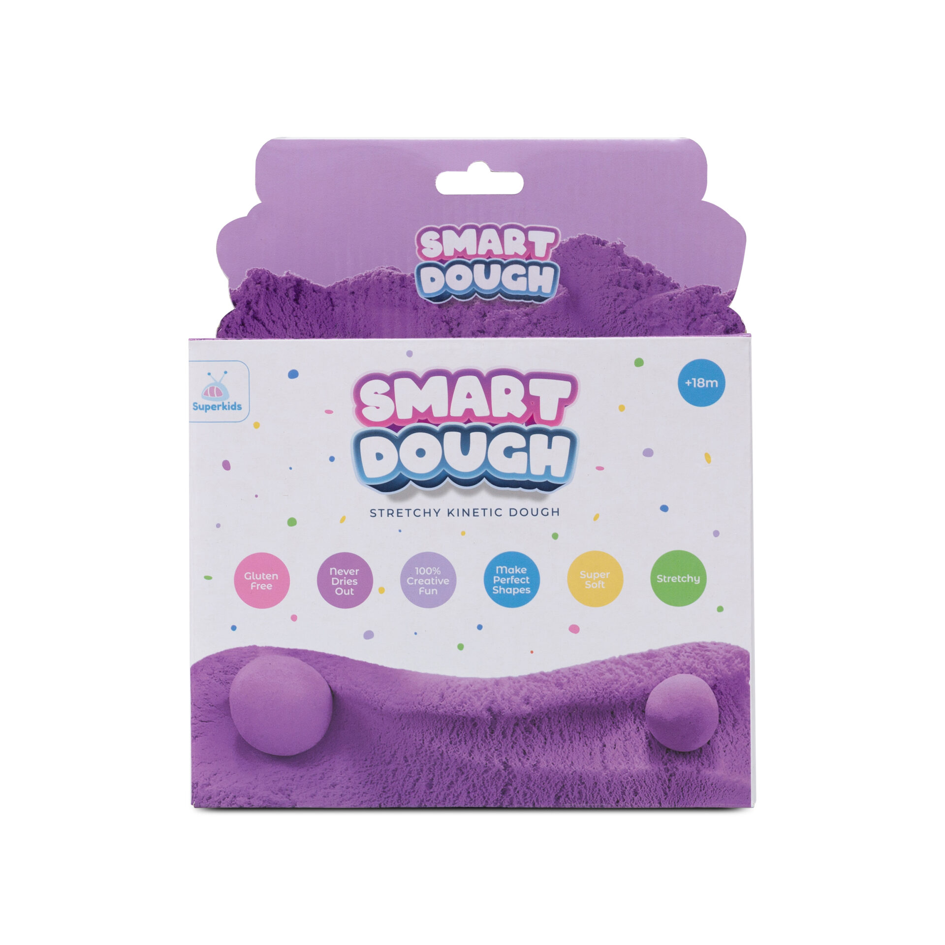 בצק קינטי Smart Dough סגול