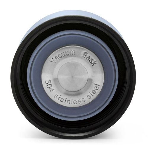 בקבוק / תרמוס טרמי 500 מ''ל עם נעילת וואקום ותצוגת טמפרטורה דיגיטלית - כחול דובי