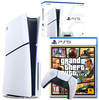  Sony PlayStation 5 SLIM 1TB Blu-Ray Edition + GTA V יבואן רשמי