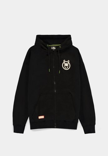 Marvel - Loki - Logo Badge - Men's Zipper Hoodie