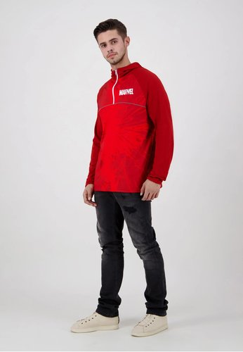 Marvel - For Victory -Men's Hooded Track Shirt