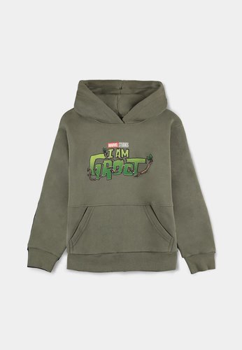 Marvel - I am Groot - Boys Regular Fit Logo Hoodie