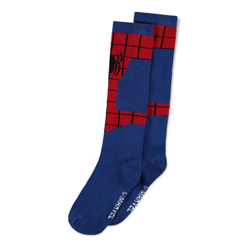 Marvel Spider-man Web Logo Knee High Sock 1 Pack Female 39/42 Size