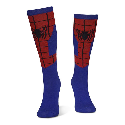 Marvel Spider-man Web Logo Knee High Sock 1 Pack Female 39/42 Size