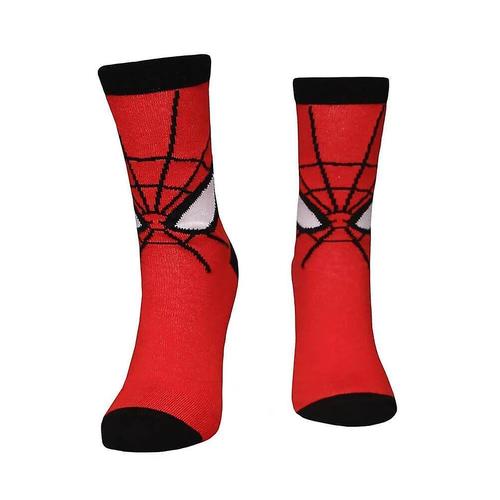 Marvel Comics Spider-Man Face Crew Socks