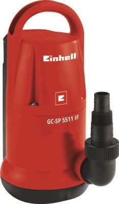 משאבה טבולה גובה אפס 550W מים נקיים EINHELL 