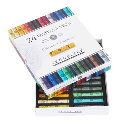 סט 24 פסטל יבש Pastel à l'écu Introduction