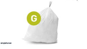 20 שקיות מסוג G לפח 30 ל