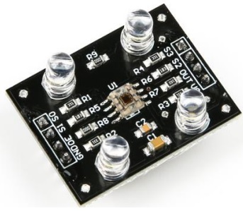 מודול חיישן זיהוי צבע TCS3200/ TCS230 