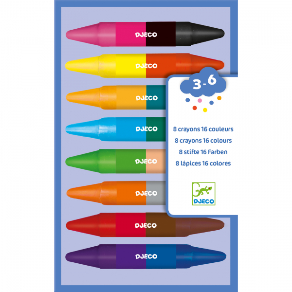 יצירה 8 צבעים דו צדדיים